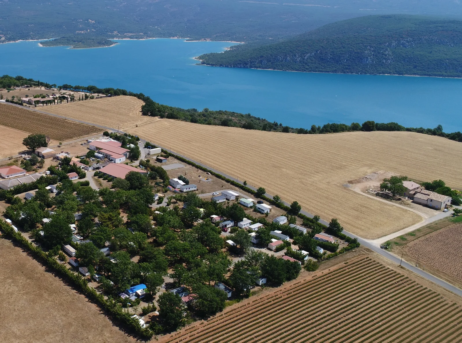 Mobils Diffusion - Plot of land for mobile home in a campsite in the Gorges du Verdon